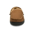 thumbnail image 5 of DREAM PAIRS Men's Comfort Fuzzy Microsuede Moccasin Toe Slippers Lining Slip-on House DSL2110M TAN Size 10, 5 of 6