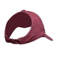 thumbnail image 5 of Sombrero de visera de verano Yinane para Mujer Negro, 5 of 5