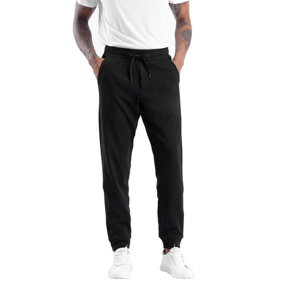 THE GYM PEOPLE Pantalon de Jogging en Molleton pour Hommes avec Poches Profondes Pantalon de Sport Ample pour Entraînement, Course, Entraînement