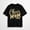 Black, Gold, Yellow, variant on Cheer Mom Biggest Fan Cheerleader Black Yellow Gold Pom Pom T-Shirt