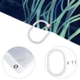 thumbnail image 4 of Jellyfish Waterproof Printed Shower Curtain Set with Hooks - Bathroom Decoration, 4 of 5