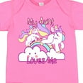 thumbnail image 4 of Inktastic My Aunt Loves Me Unicorn Girls Baby Bodysuit, 4 of 5