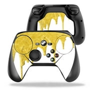 MightySkins Skin Compatible With Valve Steam Controller case wrap cover sticker skins Gold Drip
