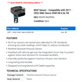 thumbnail image 2 of MAP Sensor - Compatible with 2017 - 2022 GMC Sierra 2500 HD 6.6L V8 2018 2019 2020 2021, 2 of 2