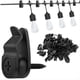 thumbnail image 2 of Clips para Luces de Cadena de Exterior, Resistentes A la Intemperie para Colgar Luces de Hadas, Decoración Navideña (Paquete de 50), 2 of 5