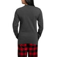 thumbnail image 2 of CafePress - I Can't Make Everyone Happy I'm Candy Corn - Women's Long Sleeve Charcoal Gray Pajamas, 2 of 7