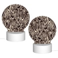 thumbnail image 2 of Sikiie Leopard And Zebra1 Acrylic Night Light Gift Custom Acrylic Night Light LED Lights for Bedroom Home Office, 2 of 9