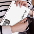 thumbnail image 5 of Spiral Lined Notebook,A5 Business Journal Soft Ring Notebooks.7.99 X 5.51 Inch Smooth Writing Journal Coil Notebook,60 Sheets,Softcover College Ruled Notebook for Work,Note Taking,Writing,Gray, 5 of 8