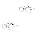thumbnail image 2 of Wweixi Materials Comfortable Hexagon Men Women For Everyday Protection silver anti-blue 2Set, 2 of 6
