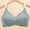 Light Blue, variant on VONCOS Womens Seamless Wirefree Bralette Bra Ultra Comfort Wireless Lounge Sleep Everyday Nylon Spandex Adjustable Straps Beige,Size M
