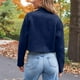 thumbnail image 5 of Chaquetas y abrigos casuales de manga larga sin capucha para mujer, de moda, de colores, con cremallera y bolsillo, chaqueta de gamuza, chaqueta de poliéster para mujer., 5 of 6