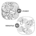 thumbnail image 3 of OULII 20Pcs Round Metal Numbered Key Tags Stainless Steel Durable Number Coding Keychains, 3 of 8