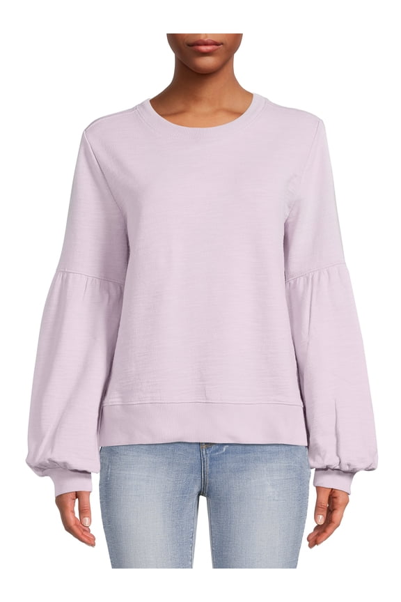Women's Blouson Sleeve Sweatshirt