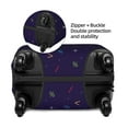 thumbnail image 4 of Lsque Mathematical Symbols Printed Luggage Cover, Travel Luggage Protector,Scratch and Dirt Resistant, Fits 18-32 Inch Luggage - Large, 4 of 9