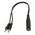 thumbnail image 3 of 3.5mm TRS TRRS Male Audio Cable, Reduce Signal Loss Safe 6.35mm Female Jack Audio Cable Plug And Play  For MP3 Playback, 3 of 8