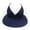 Navy, variant on Fesfesfes Summer Hat for Women Sun Visor Beach Hat Anti-ultraviolet Elastic Hollow Top Hat
