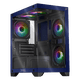 thumbnail image 1 of Gabinete XTREME PC GAMING Crystal Hive Mini Torre 5 Fan ARGB HUB Azul CXT3600BU, 1 of 6