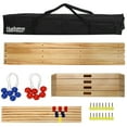 thumbnail image 2 of Blue Wave Solid Wood Ladder Toss Game Set, 2 of 10