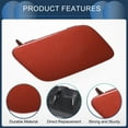 thumbnail image 4 of Unique Bargains Front Right Side Bumper Headlight Washer Nozzle Cover Cap Bumper Trim Nozzle Cover No.8U0955276E for Audi Q3 2016-2017 Plastic Red Strong Durable, 4 of 7