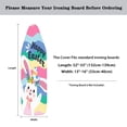 thumbnail image 4 of HELLHERO Soft Fabric Ironing Board Cover Non-Slip Easter Bunny Pattern for Household Items 15x54 Inch, 4 of 4