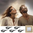 thumbnail image 2 of Directo De Fábrica: Gafas de Observación de Ocultación Solar (5 Pares) Seguras y Cómodas para la Observación Solar Con, 2 of 4