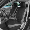 thumbnail image 2 of TIANLAIMEI Car Seat Covers, Full Set Front and Rear Back Seat Cushion Protector, Airbag Compatible, Car Accessories Universal Fit for Most Cars, 2 of 6