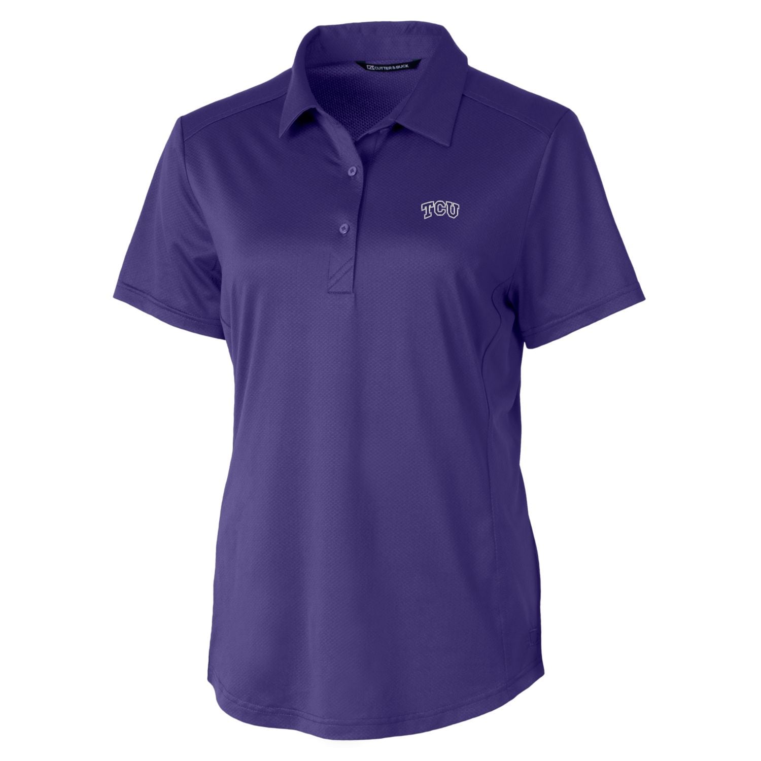 Women's Cutter & Buck Purple Tcu Horned Frogs Prospect Textured Stretch 