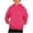 Hot Pink, variant on Jinhomg Thin Fleece Sweatshirt for Women Fall Winter Oversized Comfy Long Sleeve Drop Shoulder Hoodies Dressy Casual Solid Pullover Tops with Pocket Blue XXL