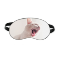 thumbnail image 1 of Animal feroz gato blanco fotografía Máscara de sueño, 1 of 4
