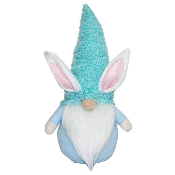 Sin Rostro Muñeca Gnomo Conejito Decoración Orejas De Conejo Hechas A Mano Anciano Elfo Juguetes De Peluche Muñeca Fiesta Fiesta Decoración De Mesa Regalos De Pascua Eigraketly HA047022-02
