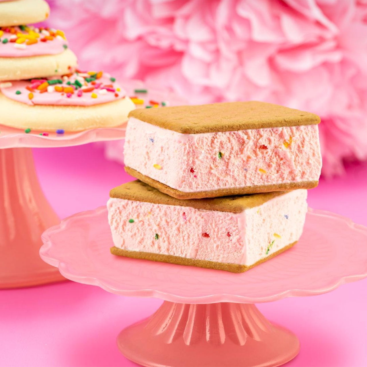 Fatboy Sugar Cookie Ice Cream Sandwich, 5 fl oz Bars, 6 Count (Frozen)