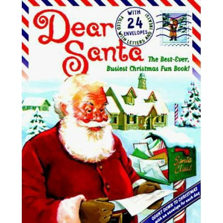 Pre-Owned Dear Santa: A Christmas Countdown Fun Book [With Real Letters and Treats] (Hardcover) 0525460241 9780525460244