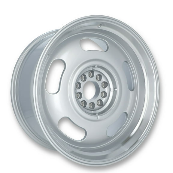 REV Wheels 107S-2950600 107 Series Rally 20x9.5 - 5.25 bs - 5x4.75/5x120.65/5x5/5x127 -Gray/Machine Lip