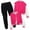 Toddler Girl Outfit-135-Hot Pink, variant on NIEWTR Toddler Baby Girl Fall Winter Outfits Letter Crewneck Sweatshirt Casual Pants 2Pcs Clothes Set Toddler Girl Outfit For 1t 2t 3t 4t 5t 6t,11-12 Years