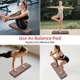 thumbnail image 6 of YOHAO Yoga Mat,Large Size:75"×32",Foldable Workout Mat for Yoga,Pilates and Travel,Anti-rolling,Non-slip,Easy Unfold and Storage(Brown), 6 of 7