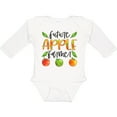 thumbnail image 3 of Inktastic Future Apple Farmer- Apples and Leaves Boys or Girls Long Sleeve Baby Bodysuit, 3 of 5