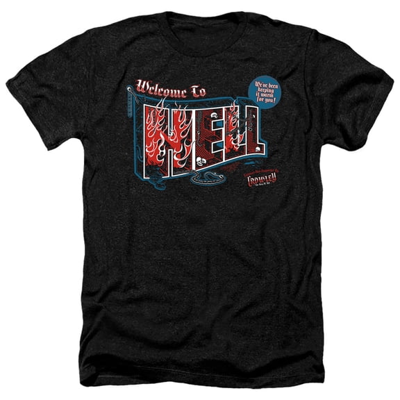 Supernatural - Welcome - Heather Short Sleeve Shirt - Large