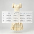 thumbnail image 4 of Lace Up Renaissance Dress Women Medieval Costume Victorian Dresses Peasant Gothic Fairy Witch Wedding Dress, 4 of 8