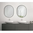 thumbnail image 7 of Kate and Laurel Caskill Modern Capsule Framed Wall Mirror, 18 x 24, Charcoal Gray, Decorative Mirror, 7 of 7
