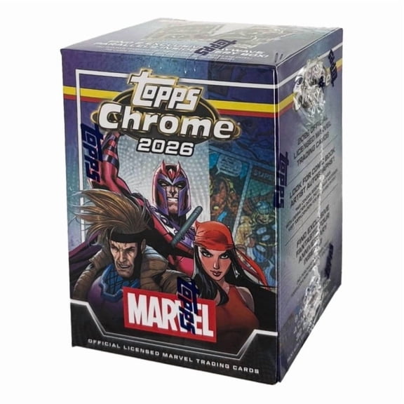 Collectible 2026 Topps Marvel Comics Chrome Blaster Box