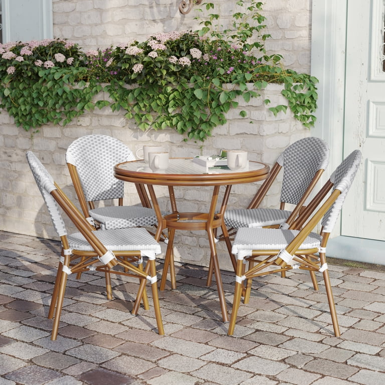 Flash Furniture Indoor/Outdoor Commercial French Bistro 31.5