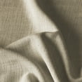 thumbnail image 4 of TWOPAGES Blackout Drape 84 W X 108 L Inches Pinch Pleat Curtain Linen Blend Window Treatment for Bedroom, 1 Panel, Taupe Grey, 4 of 6