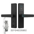 thumbnail image 2 of Smart Door Lock Digital Electronic Lock Smart Home Wooden Door Lock Biometric Fingerprint ,Easy Installation, 2 of 7