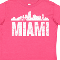 thumbnail image 4 of Inktastic Miami Skyline Grunge Boys or Girls Toddler T-Shirt, 4 of 5