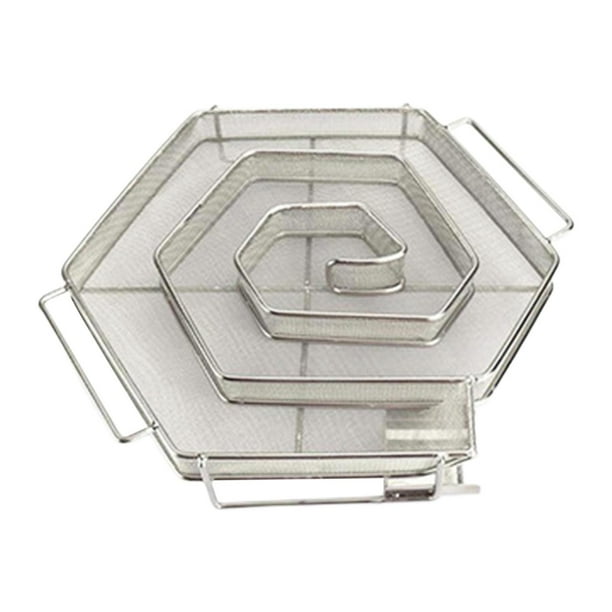 Bandeja para ahumadores DYNWAVEMX Caja para ahumadores de barbacoa 18cmx21cmx4cm