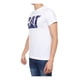 thumbnail image 2 of Playera Cat Hombre Blanco Azul Camo Logo Casual blanco S, 2 of 4