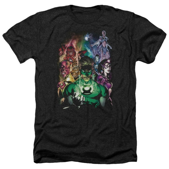 Green Lantern - The New Guardians - Heather Short Sleeve Shirt - X-Large
