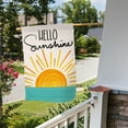 thumbnail image 4 of Hello Sunshine Summer House Flag 28 x 40 Vertical Double Sided Farmhouse Holiday Outside Decorations Burlap Yard Flag BW285-40, 4 of 6