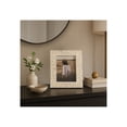 thumbnail image 3 of Decorative Picture Frame with Floral Vine Border for Mantel - Home Decor Accent Display for Living Room and Office - Photo Frame for Tabletop, Bedroom Nightstand, or Entryway Decor - 10", Ivory & Tan, 3 of 10