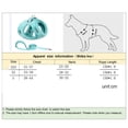thumbnail image 2 of Winter Warm Coat Clothes Chihuahua Puppy Vest Dog Leads Dog Harness Leash Pet  Supplies WHITE XS, 2 of 8